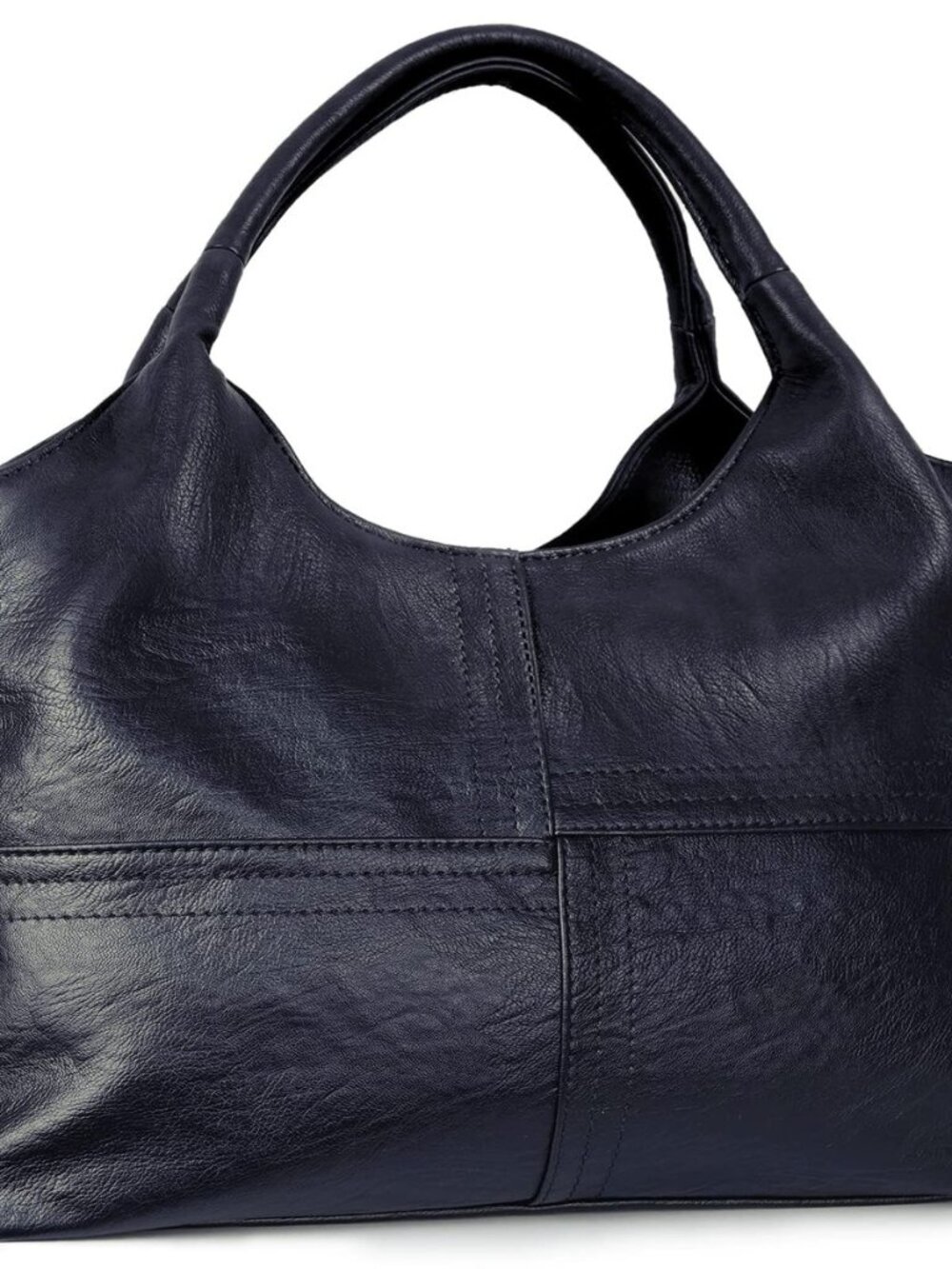 Medium Vegan Leather Purses for Women with Detachable Satchel Strap, Ladies